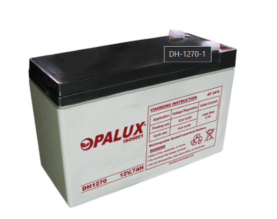 BATERIA SECA 12v 7AH OPALUX DH-1270